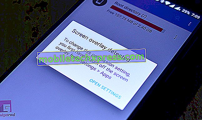 Opgeloste Samsung Galaxy A7 gaat uit bij het openen van een app