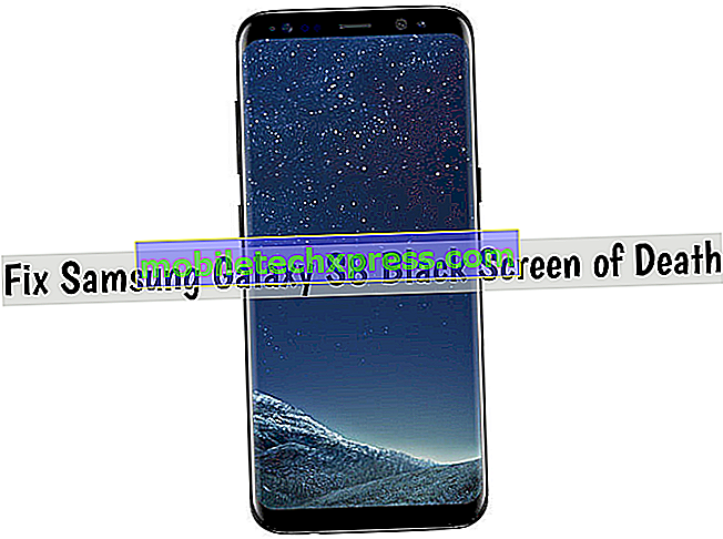 Jak opravit Samsung Galaxy A6s Black Screen of Death problém