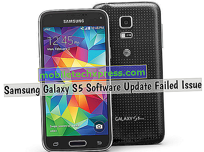 Samsung Galaxy S5 sa nepodarilo aktualizovať vydanie softvéru a ďalšie súvisiace problémy