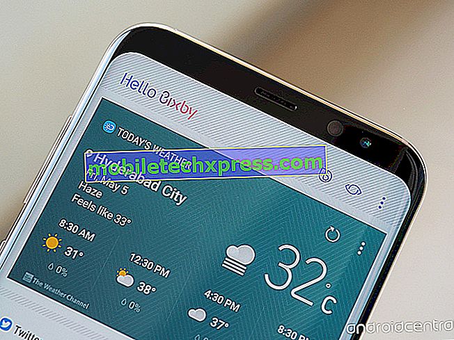 Kako izbrisati podatke iz Samsung Galaxy Opomba 8, ki ne vklopi