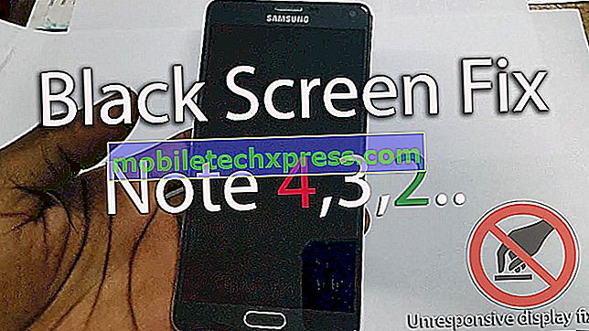Slik løser du Samsung Galaxy Note 4 Black Screen Issue