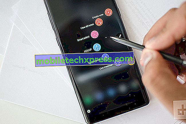 Sådan Fix Samsung Galaxy A9 Screen er sort, men får beskeder