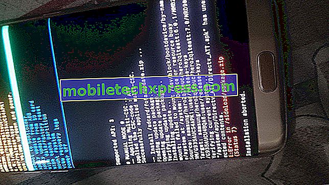 Galaxy S7 edge "start up failed per favore riprovare" errore dopo l'aggiornamento di Nougat, altri problemi