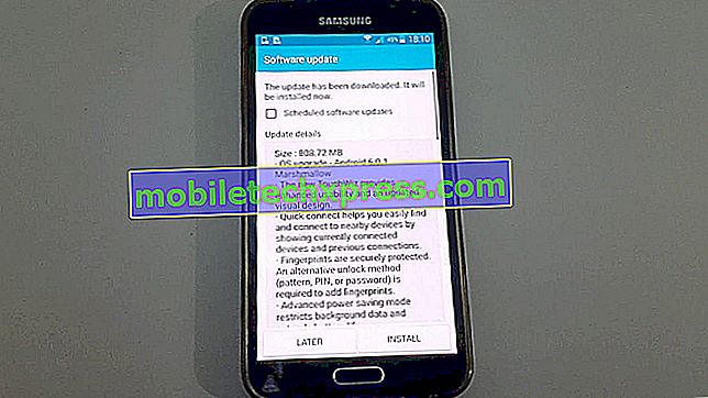 Les applications Samsung Galaxy S6 ne fonctionnent pas correctement après la mise à jour de Guimauve