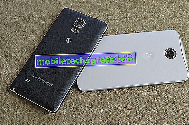 Samsung Galaxy Note 4 "Bezig met bijwerken van contactenlijst" probleem na update van de lollipop, andere systeemproblemen
