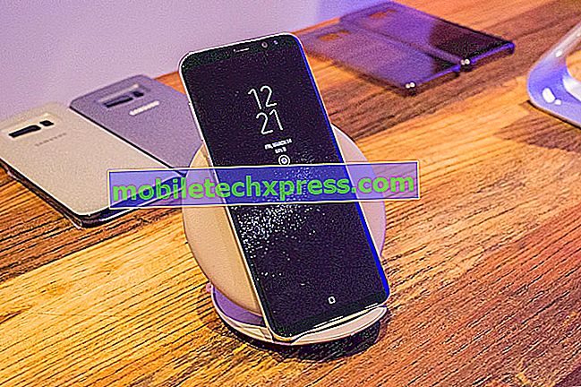 Rešena Samsung Galaxy S8 samo stroški z uporabo brezžičnega polnilnika