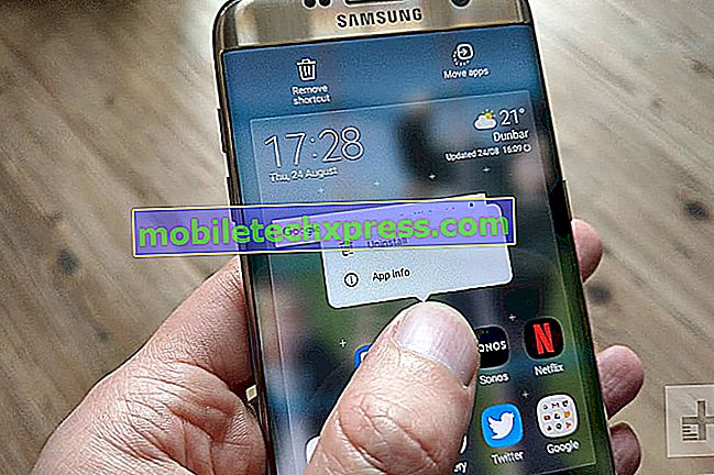 Samsung Galaxy Note 4 App Force lukker problem og andre relaterede problemer