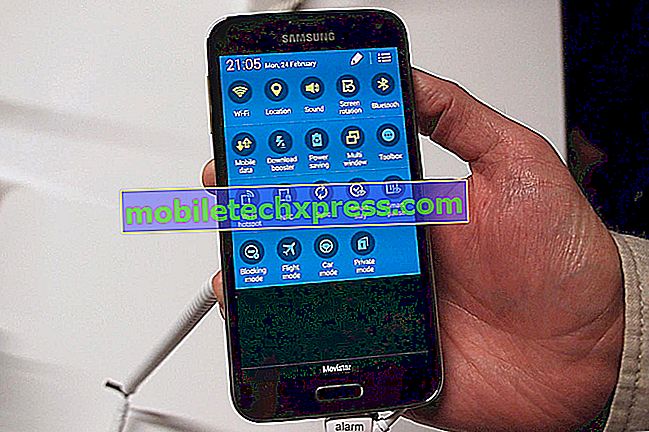 Samsung Galaxy S5 Wi-Fi fungerer ikke problem og andre relaterte problemer