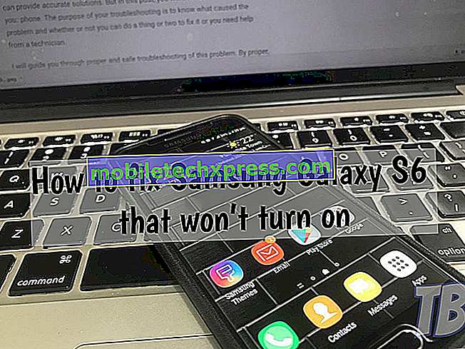 Samsung Galaxy S6 fryser efter at have slået problem og andre relaterede problemer