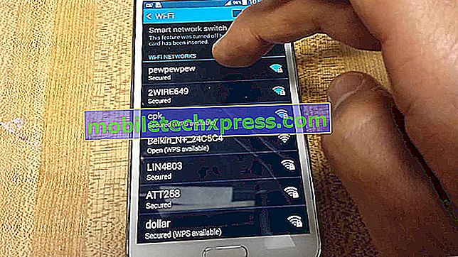 Galaxy S7 Edge Wi-Fi er sakte og / eller holder seg frakoblet, andre problemer