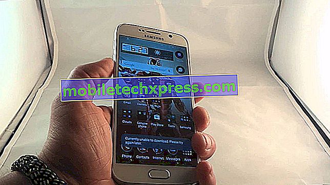Как да се определи Samsung Galaxy A6 черен екран след капка